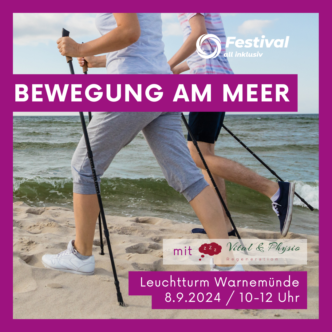 Bewegung am Meer
