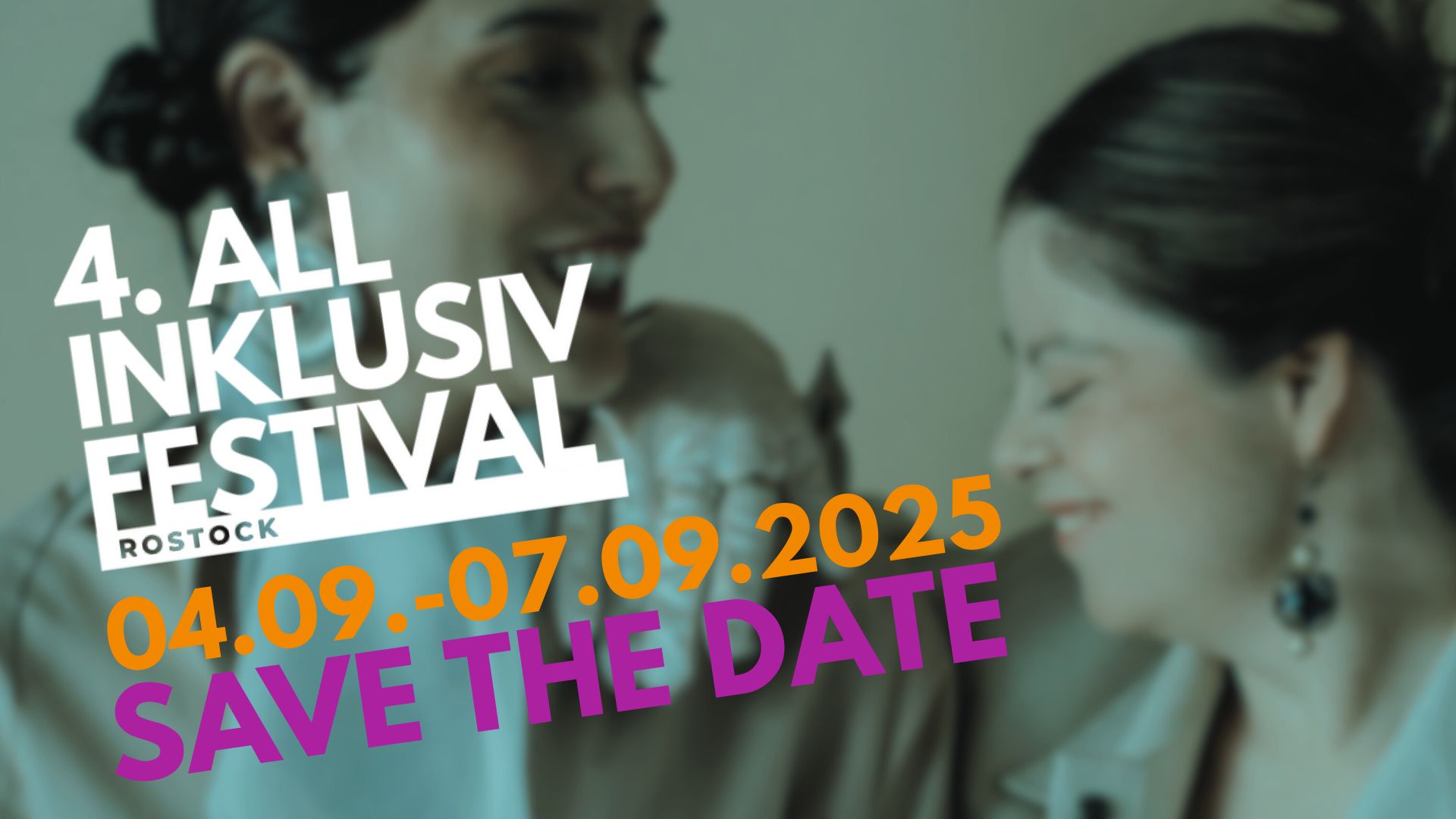 all inklusiv Rostock Festiival Rostock 2025 Save the Date - das 4. all inklusiv Rostock Festival kommt