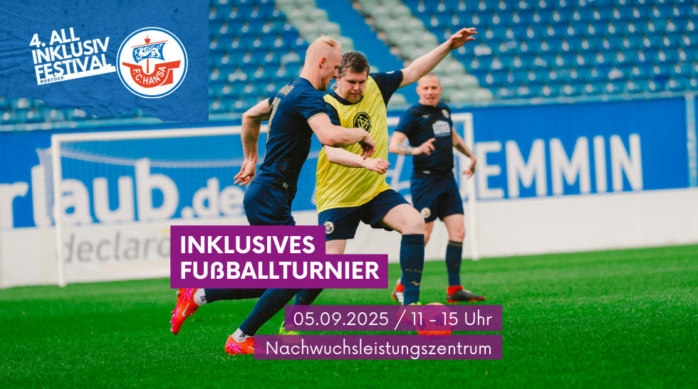 Fußballturnier in Kooperation mit dem F.C. Hansa Rostock geplant
